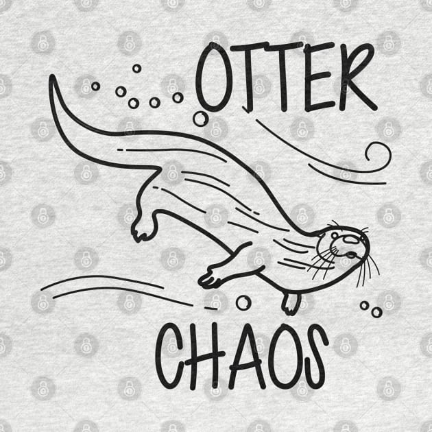 Otter Chaos by KC Happy Shop